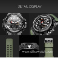 SMAEL Fashion Sport Watch Men Alarm Clock Camouflage